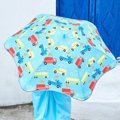Op maat gemaakte ontwerpen Logo Printing All in 1 Kinderparaplu voor jongens en meisjes