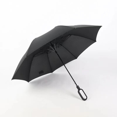 Winddicht en waterdicht paraplu Op maat met logo afdruk Draagbaar 2 vouwbaar