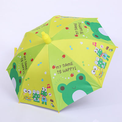 Minimalistische design stijl Kinderen paraplu Customized Logo Regen Gear voor jongens Meisjes