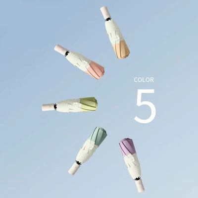 Dubbelkleurige 8K 3 vouwbare zonnebescherming Auto paraplu Automatische vouwbare MQO 100PCS