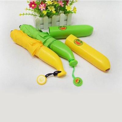Handmatige besturing Bananen paraplu voor kinderen Schattig wolkenontwerp en duurzaam legeringsframe
