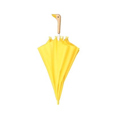 Leuke kinderen winddichte schoolparaplu met aangepast logo en semi-automatische besturing