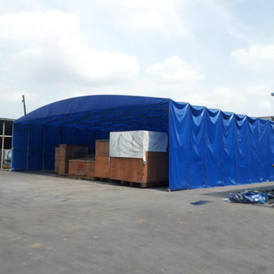 Gegalvaniseerd staal frame duwen en trekken vouwbare garage carport voor waterdicht wassen auto