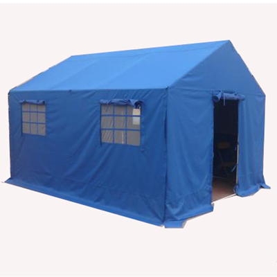 Verdikte gegalvaniseerde camping tent voor bouwpersoneel in rampenhulp