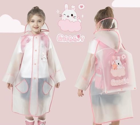 RAINWEAR Kids Raincoat Girls Boys 2023 Full Body Waterproof Poncho voor de basisschool