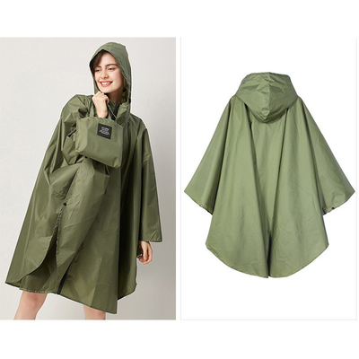 Ademloze regenjas voor volwassenen Poncho conventionele maat geschikt voor zowel mannen als vrouwen
