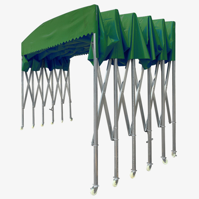 Aluminium legering Frame Balkon Opvouwbaar Automatisch Sterk Arm Opneembaar Marmer Canopy