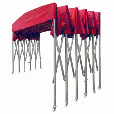 Aluminium legering Frame Balkon Opvouwbaar Automatisch Sterk Arm Opneembaar Marmer Canopy