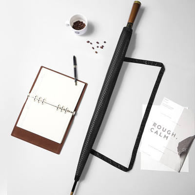 Retro stijl rechte paraplu Gentleman's Long Handle en Favoriet van zakenmensen