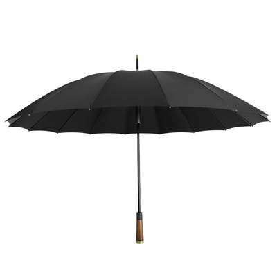 Retro stijl rechte paraplu Gentleman's Long Handle en Favoriet van zakenmensen