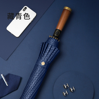 Retro stijl rechte paraplu Gentleman's Long Handle en Favoriet van zakenmensen