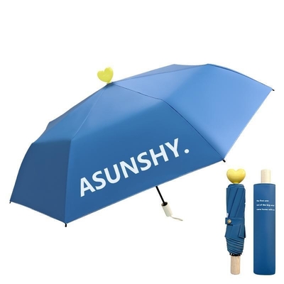 Amazing Love Paraplu Top 3 Fold Polyester Paraplu Perfect voor Kinderen en Vrouwen Custom Logo