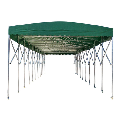 Op maat gemaakte afdrukken Outdoor Event Makkelijk opvouwbare tent voor vrachtwagengarage Waterdichte autowas tent