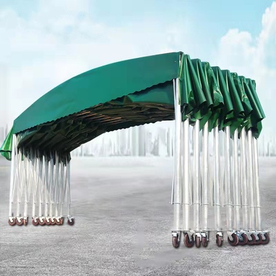 Op maat gemaakte afdrukken Outdoor Event Makkelijk opvouwbare tent voor vrachtwagengarage Waterdichte autowas tent