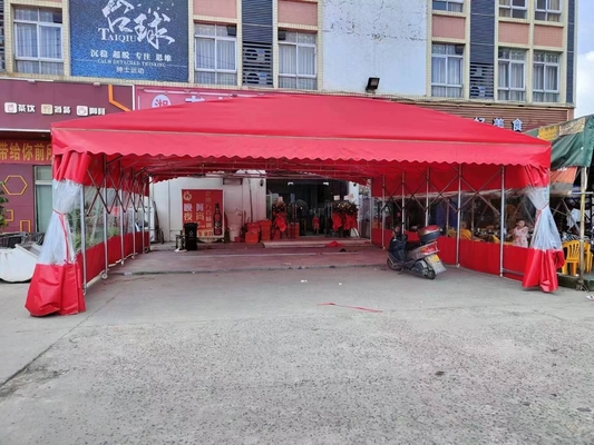 Persoonlijke afdrukken Outdoor Event Stretching Push and Pull Tent voor makkelijk parkeren