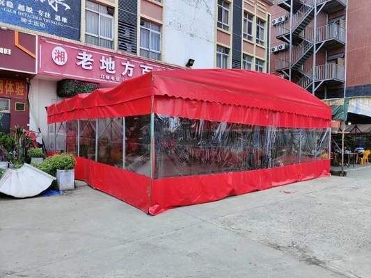 Persoonlijke afdrukken Outdoor Event Stretching Push and Pull Tent voor makkelijk parkeren