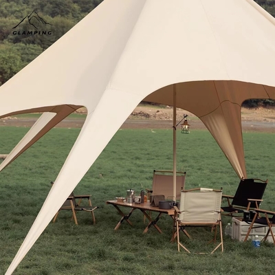 Krijg de ultieme campinggenoot Twin Peaks Canopy Hump met niet-gecoate Oxford zeil