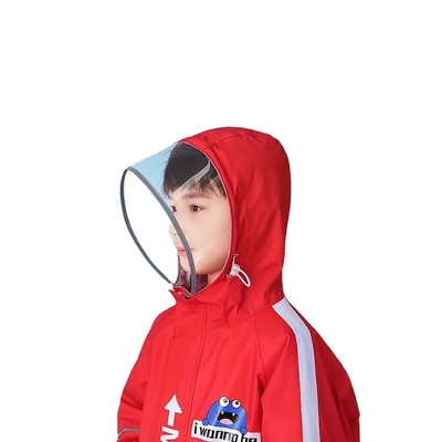 Custom Logo Printing Kinderen regenjas voor jongens en meisjes Schoolkleding
