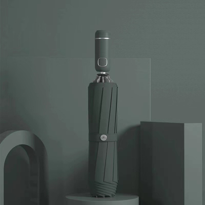 Freestyle Design All in 1 Elektrische LED-handvatsel paraplu voor bescherming tegen regen en zon
