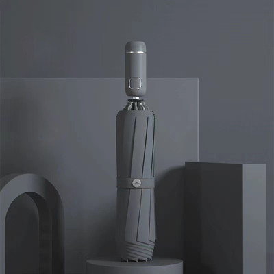 Freestyle Design All in 1 Elektrische LED-handvatsel paraplu voor bescherming tegen regen en zon