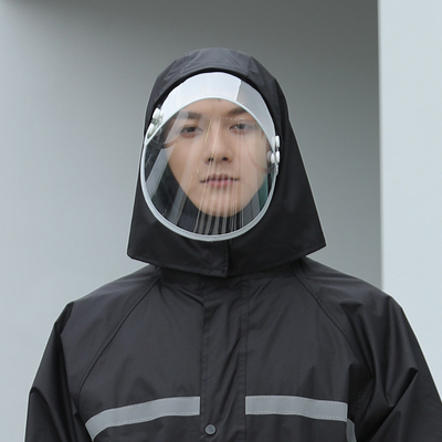 Gepersonaliseerd logo waterdicht Eénpersoons regenbekleding gemaakt van Oxford-doek voor buiten