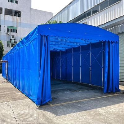 Custom Print PVC Camptown Tent voor buiten zonnebrandcrème en onkruid in winderige omstandigheden