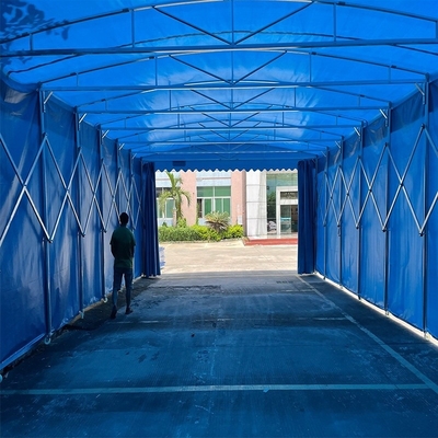 Custom Print PVC Camptown Tent voor buiten zonnebrandcrème en onkruid in winderige omstandigheden