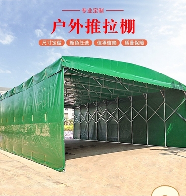 Custom Print PVC Camptown Tent voor buiten zonnebrandcrème en onkruid in winderige omstandigheden
