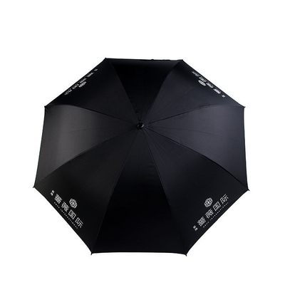 Persoonlijk geschenk rechte zilveren lijm paraplu met semi-automatische open en open diameter 90cm