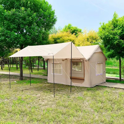 Opblaasbare tent van Oxfordstof voor buitenkamperen
