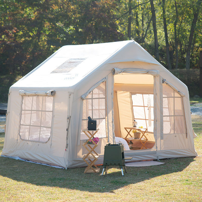 Grote canvas glamping hut tent doeken en pak inbegrepen voor ruim buitenleven