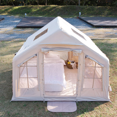 Grote canvas glamping hut tent doeken en pak inbegrepen voor ruim buitenleven