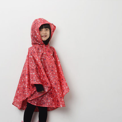 Kinderdagtas voor jongens en meisjes Druk sterren Dunne kap Regenjas Polyester