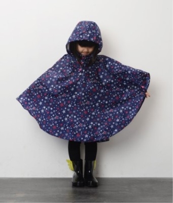 Kinderdagtas voor jongens en meisjes Druk sterren Dunne kap Regenjas Polyester