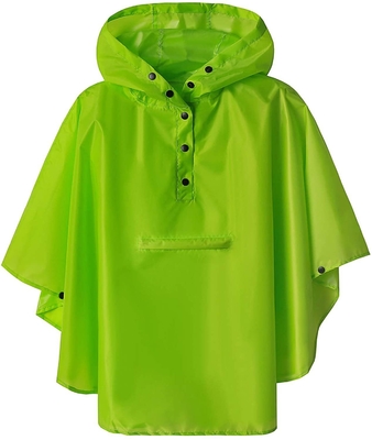 Polyester regenjas Cartoon schattig jongens en meisjes schoolreis regenjas met tasje Bit Poncho