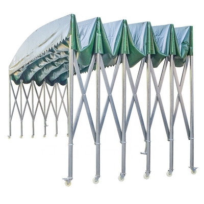 Outdoor Entertainment Stretching Push and Pull Tent met Custom Top Cover Parking