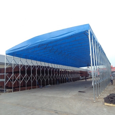 Outdoor Entertainment Stretching Push and Pull Tent met Custom Top Cover Parking
