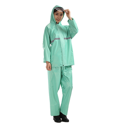 Volwassenen regenjasset Verdikte Split regenjas voor Outdoor Riding Solid Color Poncho