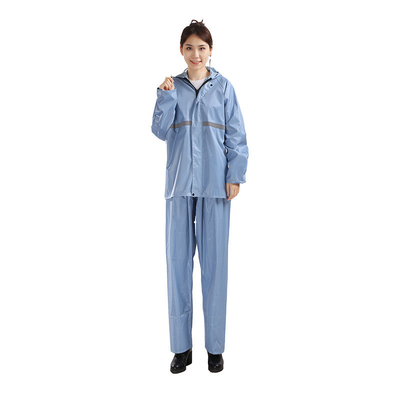 Volwassenen regenjasset Verdikte Split regenjas voor Outdoor Riding Solid Color Poncho