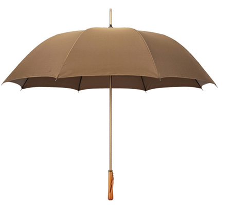 Minimalistisch ontwerp 27 inch 8K 190T Pongee luxe paraplu voor hangende reclame