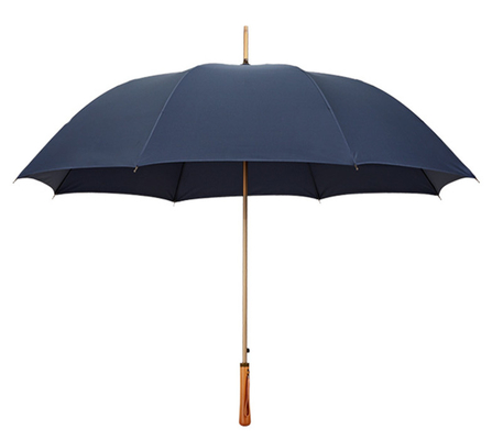 Minimalistisch ontwerp 27 inch 8K 190T Pongee luxe paraplu voor hangende reclame