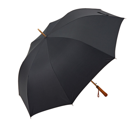 Minimalistisch ontwerp 27 inch 8K 190T Pongee luxe paraplu voor hangende reclame