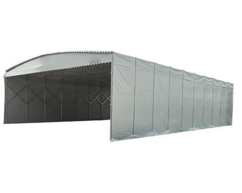 Telescopisch luifel voor grote mobiele push Rapong Site Activiteiten Op maat gemaakte drukwerk