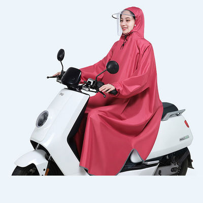 Volwassenen Oxford lange regenjas Single Fashion Geschikt voor elektrische fietsen en motorfietsen