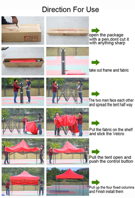 Op maat gemaakte outdoor auto-schaduw paraplu Oxford stof reclame voor tuin en strand