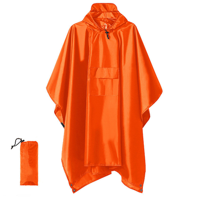 Volwassenen regenjas voor binnen- en buitenactiviteiten Eenpersoons Poncho stijl