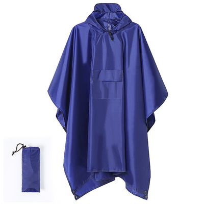 Volwassenen regenjas voor binnen- en buitenactiviteiten Eenpersoons Poncho stijl