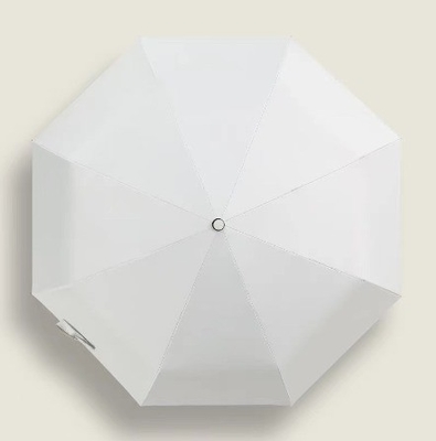 Compact drievoudig glasvezel frame zonne-UV paraplu voor mannen en vrouwen