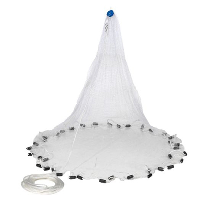 6FT dubbel knoop nylon monofilament vishouderij gietnet voor recreatieve visserij