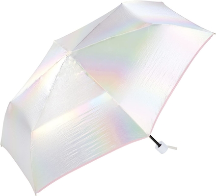Fijne laser damescadeau 3 vouw auto open paraplu met koolstofvezel ribben en UV proof